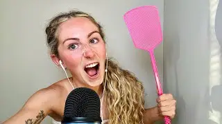 ASMR- telling you my secrets!!!! Fishbowl effect, mouth sounds, ramble