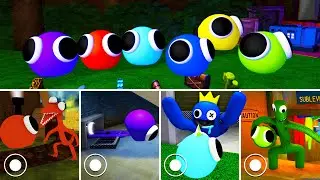 EVERY LOOKIES from Rainbow Friends GOT CAUGHT #roblox