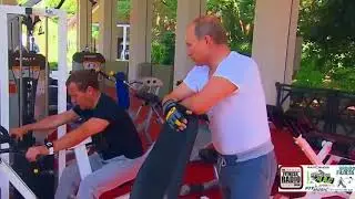 Мотивашка от президента - Путин и Медведев на Фитнес тренировке