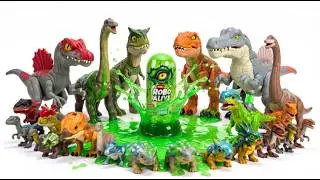Jurassic World Dinosaur Baby, Slime Surprise, Toy Review, Bumpy, T-rex, Carnivores, Unboxing Review