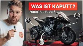 Ich habe eine BMW S1000RR mit Unfallschaden gekauft | Schnäppchen oder Schrott? | 🏍️ #02