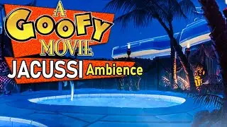 You're relaxing in The Goofy Movie jacuzzi spa at the Neptune Inn | (No Music) 3 HOURS ASMR Ambience