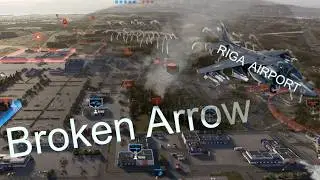 BrokenArow RIGA AIRPORT | USA VS RUS | surrender