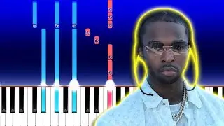 Pop Smoke - Mood Swings (Piano Tutorial)