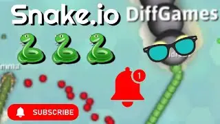 Snake.io  🐍 Head-on collision 🤔 Biggest snake on the map / Better then slither.io ?