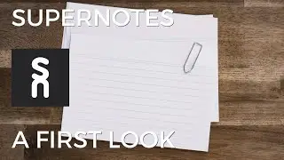 Supernotes: A First Look