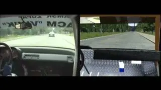 Ušće -  reality vs rFactor
