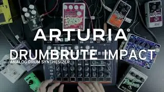 Arturia Drumbrute Impact Demo No Talking - DV247
