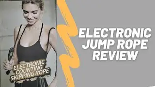 Electronic Jump Rope Review | Fitness Journey #jumprope