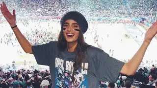 Taylor Hill's Snapchats at Superbowl 52 in Minnesota
