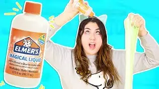 WHAT SLIME CAN ELMERS MAGICAL LIQUID MAKE? Fluffy, butter, jiggly slime test | Slimeatory 