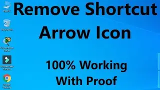 How to Remove Shortcut Arrow Icons in Windows 10/8/7 💻 New Method 2021 💯💯💯