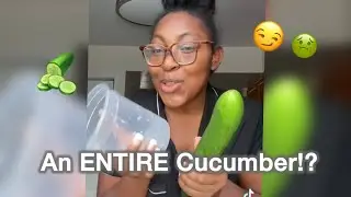 Viral TikTok Cucumber Recipe! Smoked salmon & cream cheese #tiktokrecipe #cucumbersalad