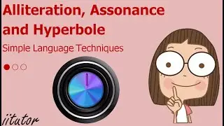 💯 Simple Language Techniques #1/3 Alliteration, Assonance and Hyperbole | Language Techniques