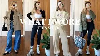 What I Wore This Week (wearable casual outfits)