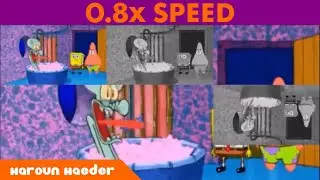 (SBSP) Squidward Screaming Sparta Remix [YTPMV] ~ 0.8x Speed