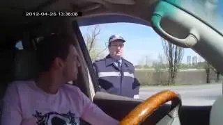 Хохол ГАИ базарит Welcome to Ukraine!))