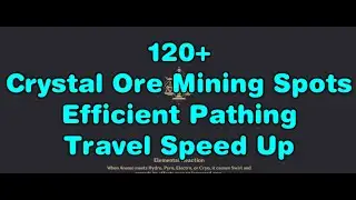 Genshin Impact Guide 120+ Crystal Ore Mining Routine Farm