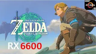 The Legends Of Zelda: Tears Of The Kingdom | Ryzen 5 3600 + RX 6600 | Ryujinx Emulator