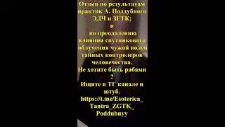 2025 Отзыв о методиках Антона Подубного, ЗГТК, ЭДЧ и открытых лекциях.