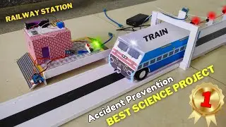 Smart Railway Project - for Train Accident Prevention | Best Project for Railways | Harish Projects