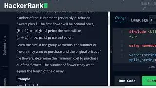 HackerRank Interview Prep: Greedy Florist - Greedy Algorithm Solution