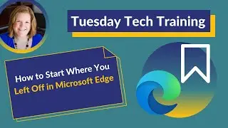 How to Start Where You Left Off in Microsoft Edge