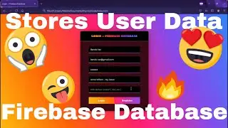 Simple Login & Register with Firebase Authentication using JavaScript | HTML | CSS