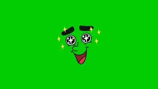 green screen ekspresi wajah