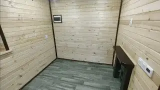 Вагонка комната отдыха в бане
