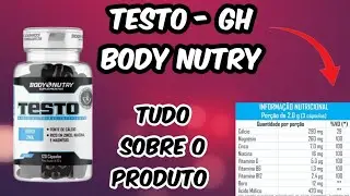 Testo - GH da Body Nutry após os 40 dias de uso! Vale a pena? Tudo sobre o produto!