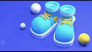 Blender tutorial on creating 3D stylized boots