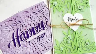 Die Cut Gatefold Cards