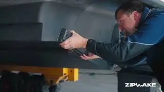 Zipwake Series S Installation Using Adaptor Plates