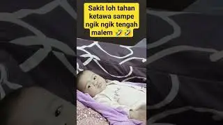 cara suami tiduran bayi😆tengah malam🤣🤣