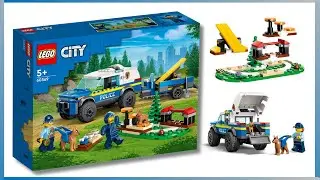 LEGO – Mobile Police Dog Training – 60369 Speed Build