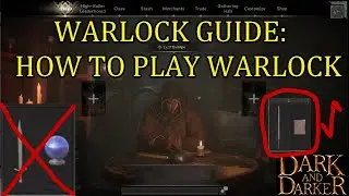 Dark and Darker Warlock Guide Solo . How to Play Warlock in Dark and Darker