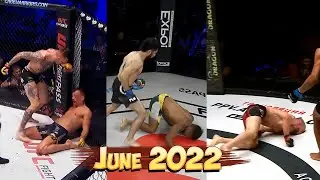 Best Knockouts in MMA for June 2022