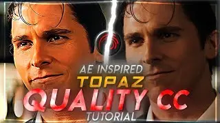 Ae Inspired Topaz Quality CC Tutorial | Alight motion CC tutorial #cc #quality