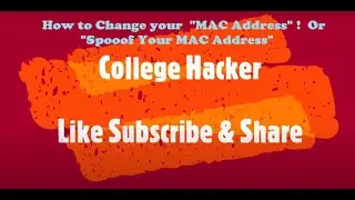 How to Change your 