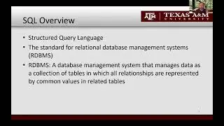 Data Definition Language (DDL)
