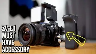 TRANSFORMED my ZV-E1 into a FX3 with SmallRig's ZV-E1 Cage & Snap-On NATO Side Handle 4017