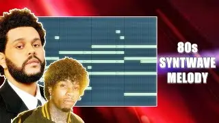 How to make 80s Synthwave Type Beat For Tory Lanez Or The Weeknd | FL Studio 20 Tutorial