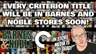 Every CRITERION Collection Title WILL Be In Barnes And Noble STORES Very SOON!