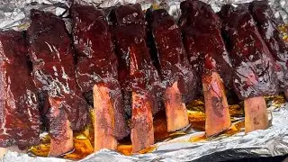 Beef Back Ribs on the 26” Weber Kettle