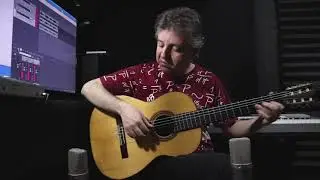 Acoustic guitars recording samples using spaced pair mic configuration (Neumann U-87/TLM-67).