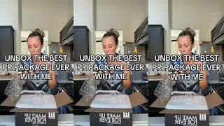 UNBOX THE BEST PR PACKAGE EVER WITH ME #prpackage #unboxing #unboxingvideo