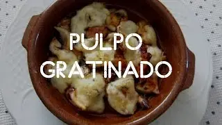Pulpo gratinado con queso de tetilla