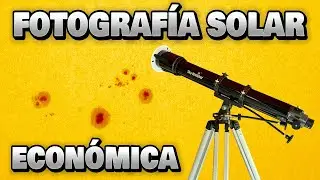 Como fotografiar el Sol con un telescopio 90/900 AZ3 SkyWatcher ☀️🔭