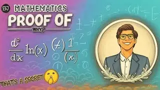 Proof of Derivatives of | lnx |